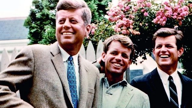 John, Robert e Ted Kennedy