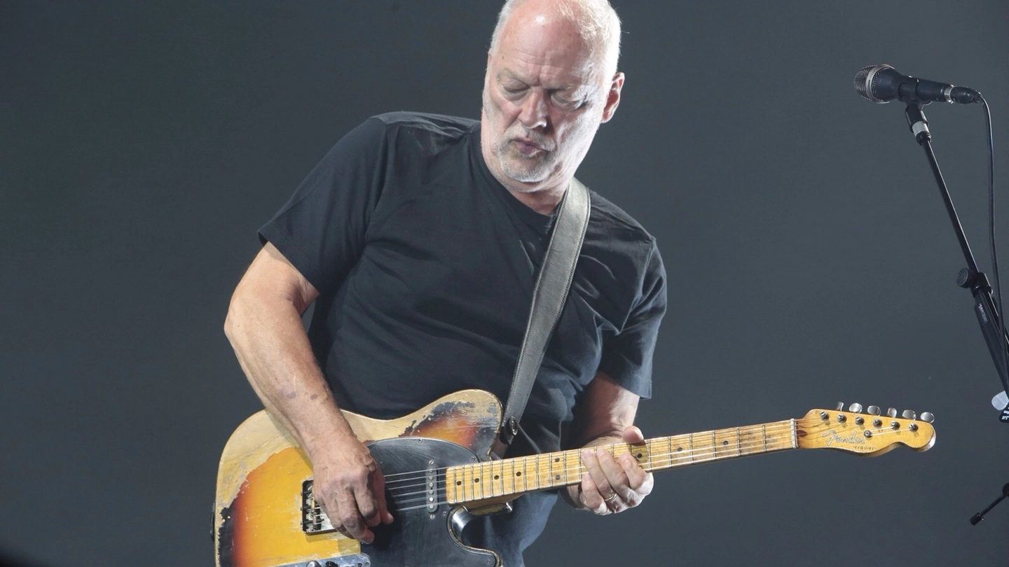 David Gilmour in concerto (Pressphoto)