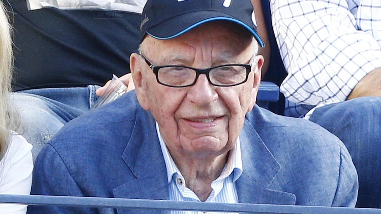 Il magnate australiano Rupert Murdoch, 86 anni (Ansa)