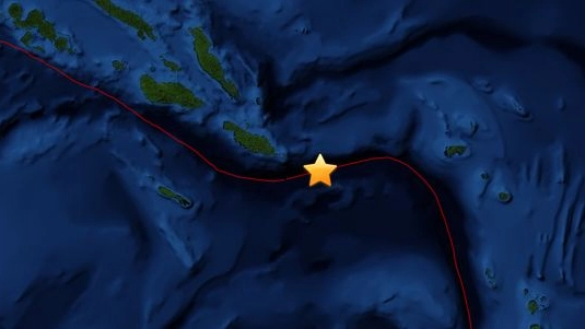 Due scosse di terremoto nell'arcipelago delle Isole Salomone (da usgs)