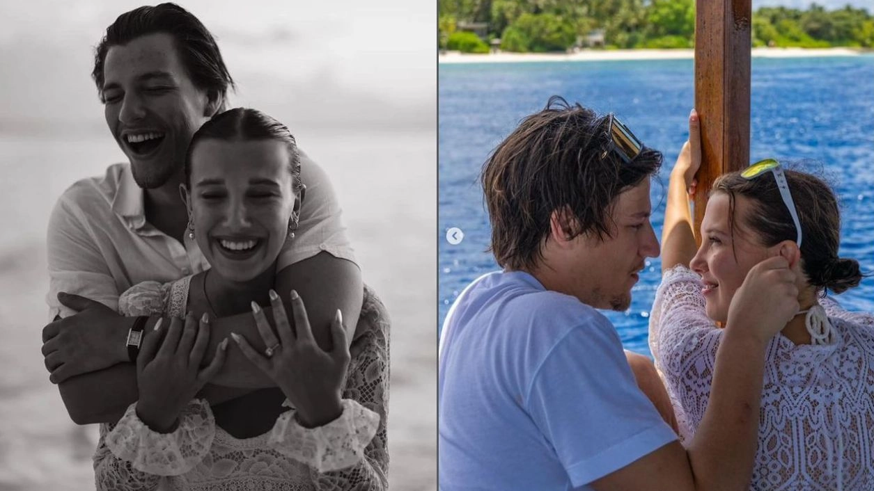 Millie Bobby Brown e il fidanzato Jake Bongiovi (Instagram)