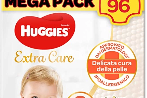  Huggies Extra Care su amazon.com