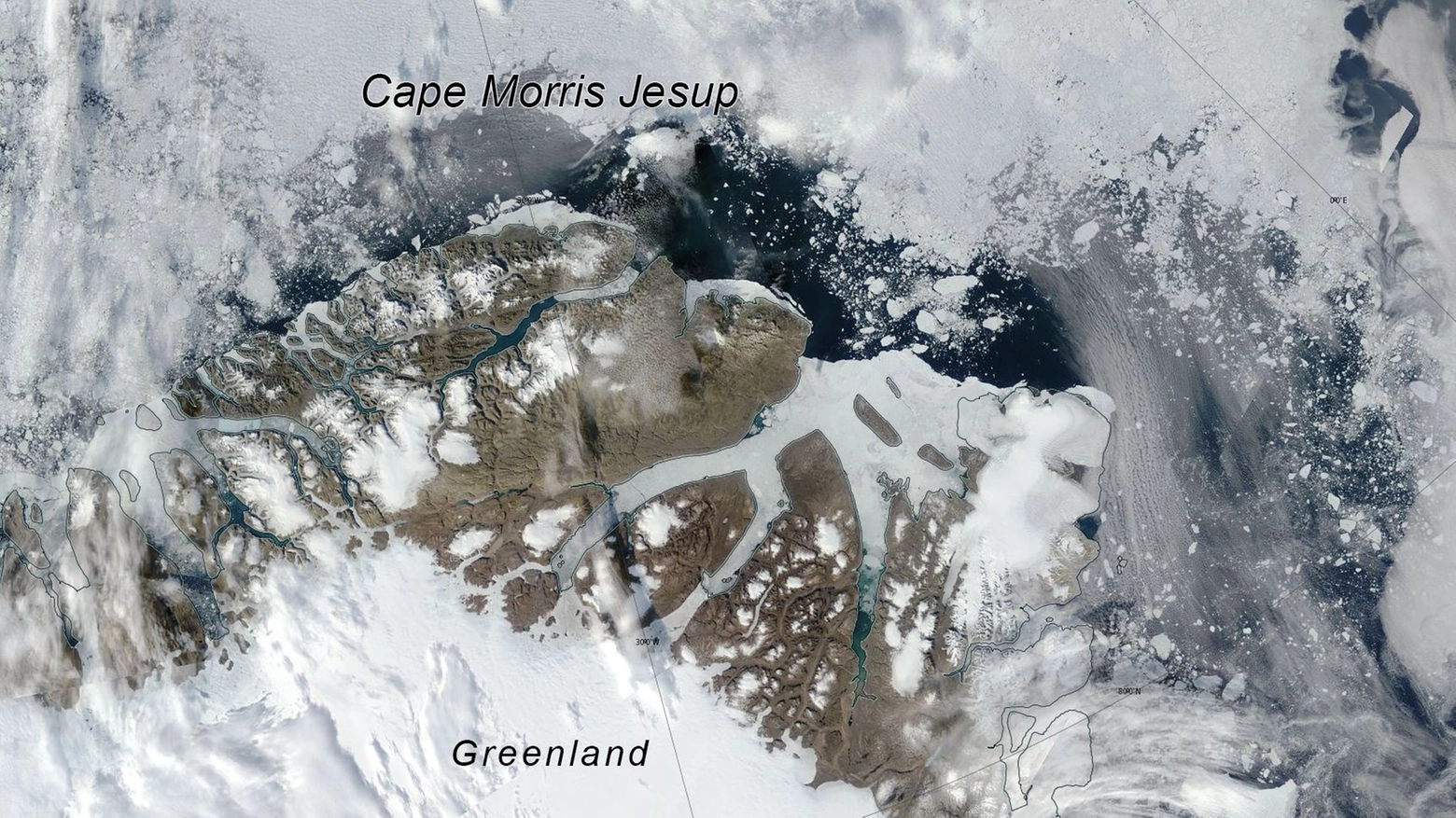 Si sciolgono i ghiacci marini della Groenlandia 