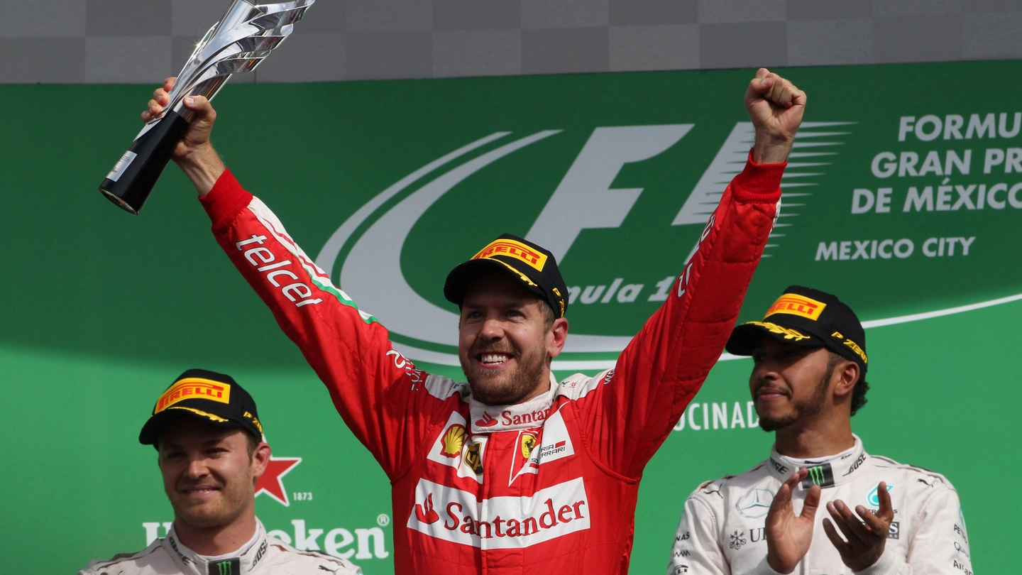 Vettel terzo in Messico, sarà retrocesso quarto (Lapresse)
