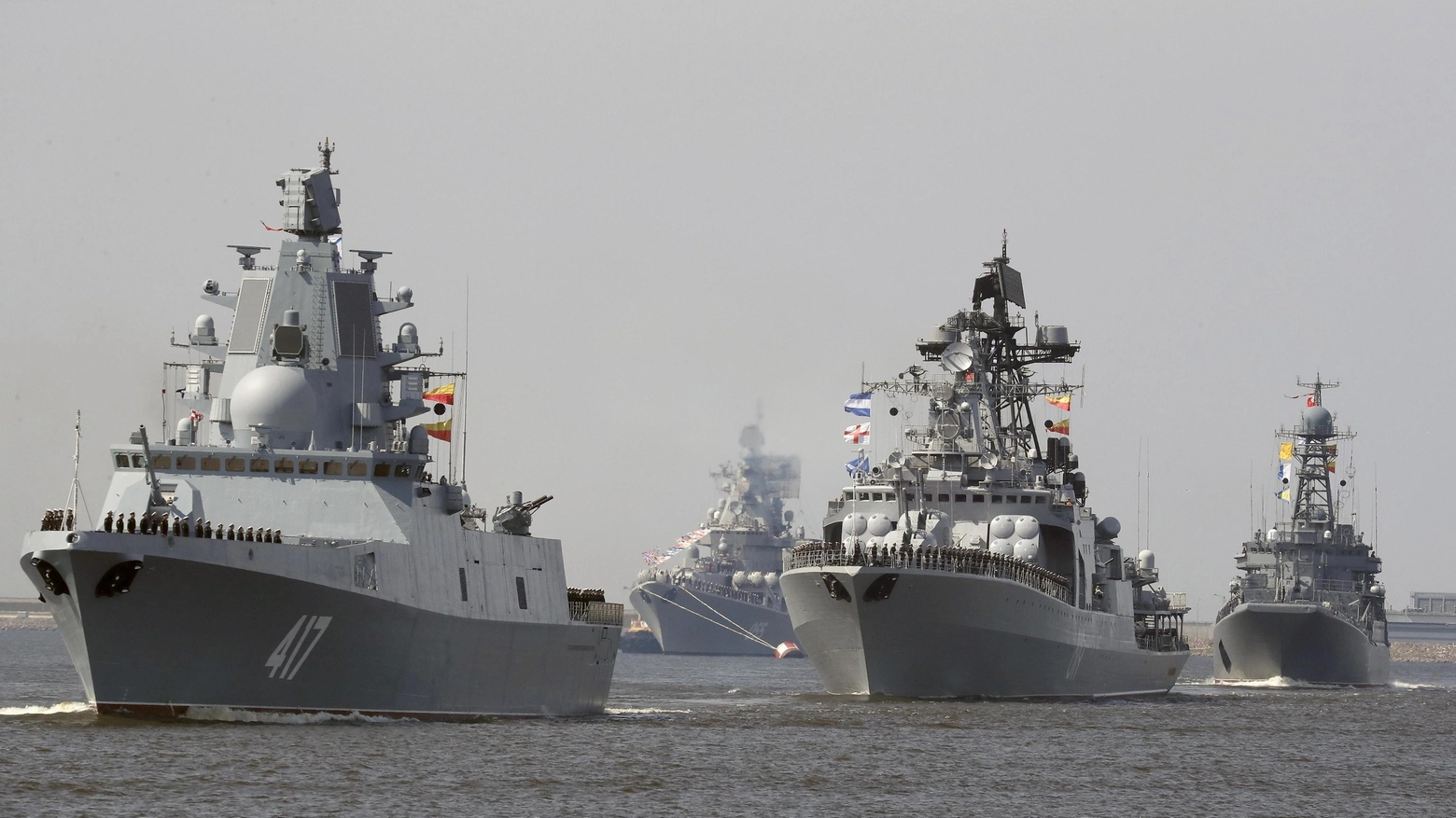 La Flotta russa nel Mar Baltico