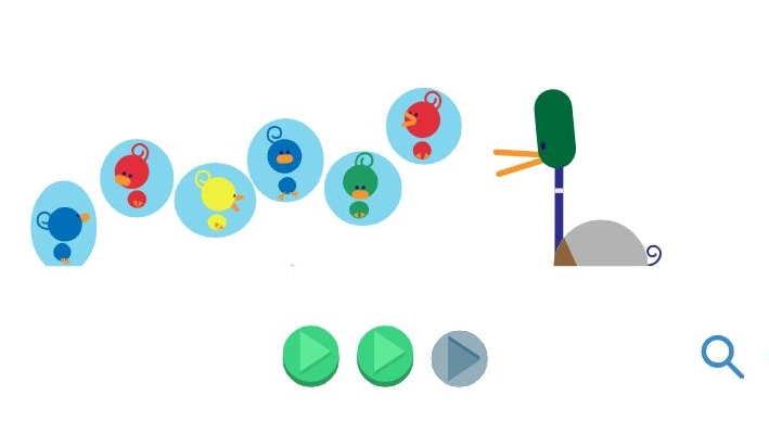 Il doodle animato di Google per la festa del papà