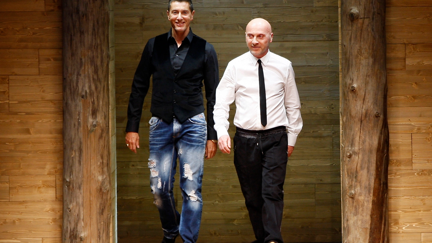 Domenico Dolce e Stefano Gabbana (Ap)