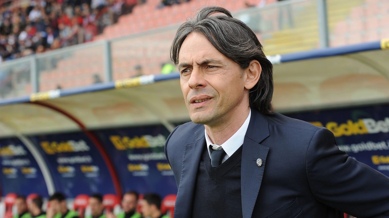 Pippo Inzafghi, allenatore del Benevento (Crocchioni)