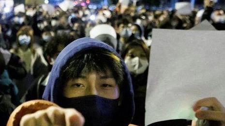 Le proteste dei giorni scorsi in Cina contro le restrizioni Covid