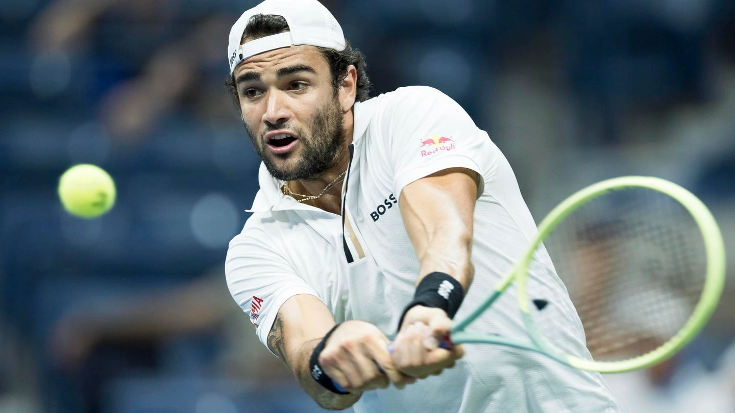 Matteo Berrettini sarà impegnato in Coppa Davis (Ansa)