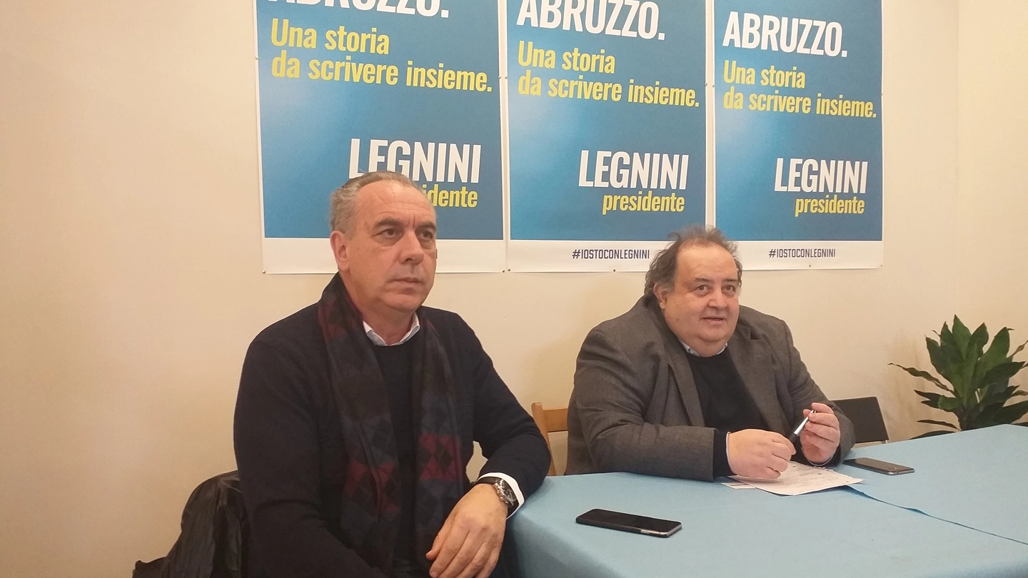 Giovanni Legnini, candidato del centrosinistra per l'Abruzzo (Dire)