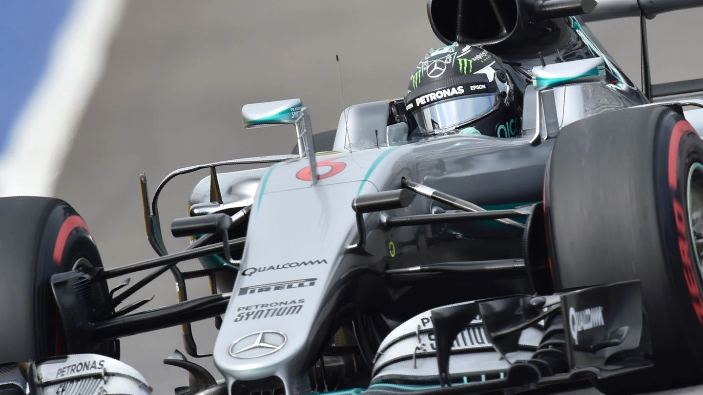 Nico Rosberg in pole (AFP)