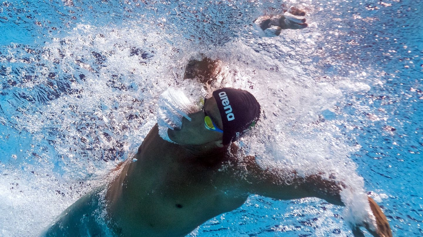 Modnaili di nuoto di Budapest, Gabriele Detti medaglia di bronzo nei 400 stile (Afp)