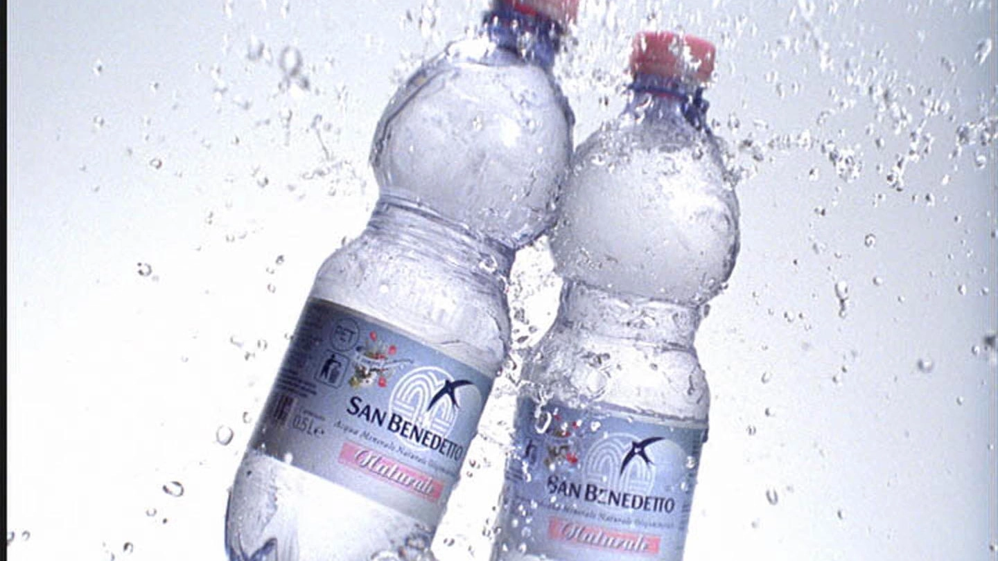 Bottigliette di acqua (Ansa)