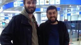 I giornalisti di Report Paolo Palermo e Luca Chianca (Ansa)