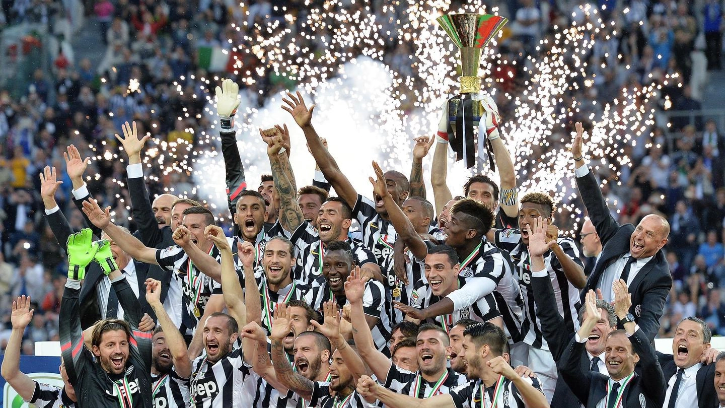 Juventus campione d'Italia 2014-2015 (Ansa)