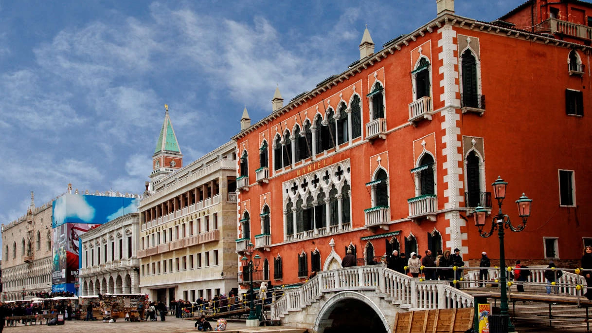 L’hotel Danieli a Venezia è uno dei più sfarzosi della Serenissima