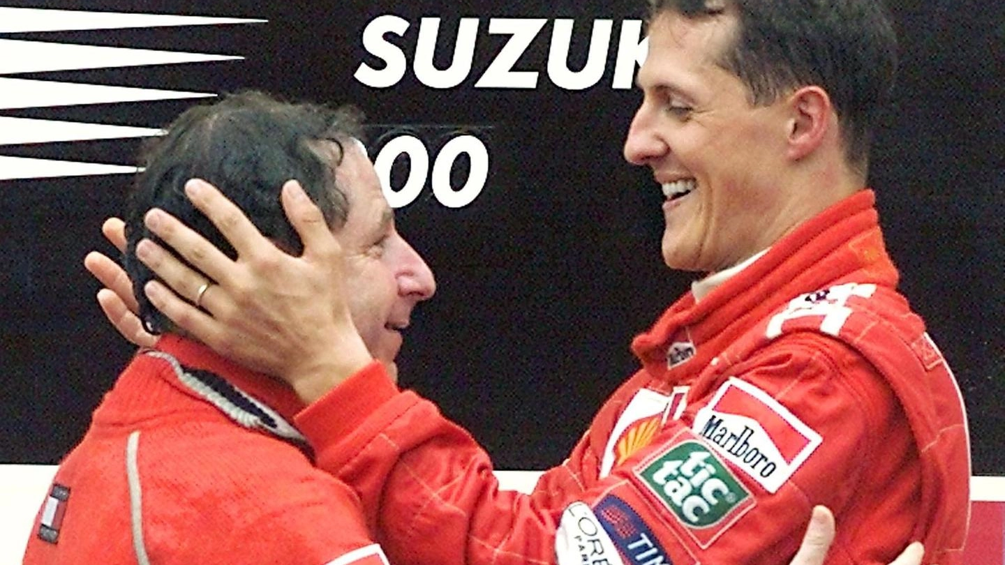 Michael Schumacher e Jean Todt (Ansa)