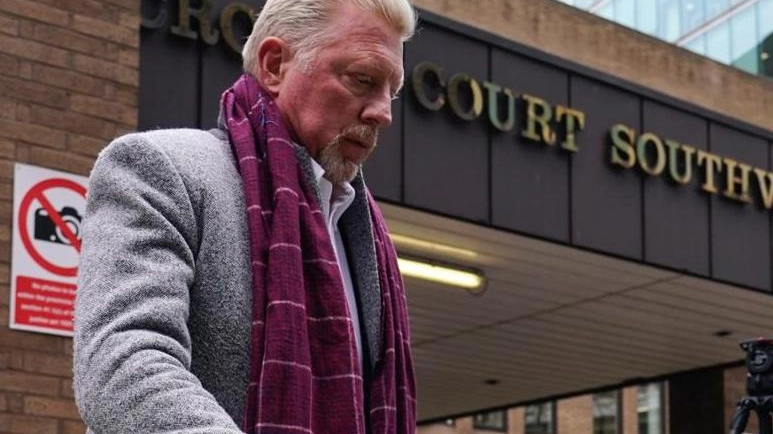 Il tennista Boris Becker, 54 anni, condannato per bancarotta fraudolenta