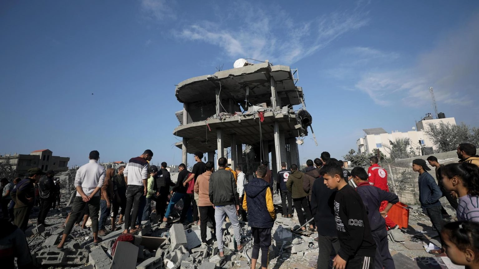 'I morti a Gaza sono saliti a 22.185'