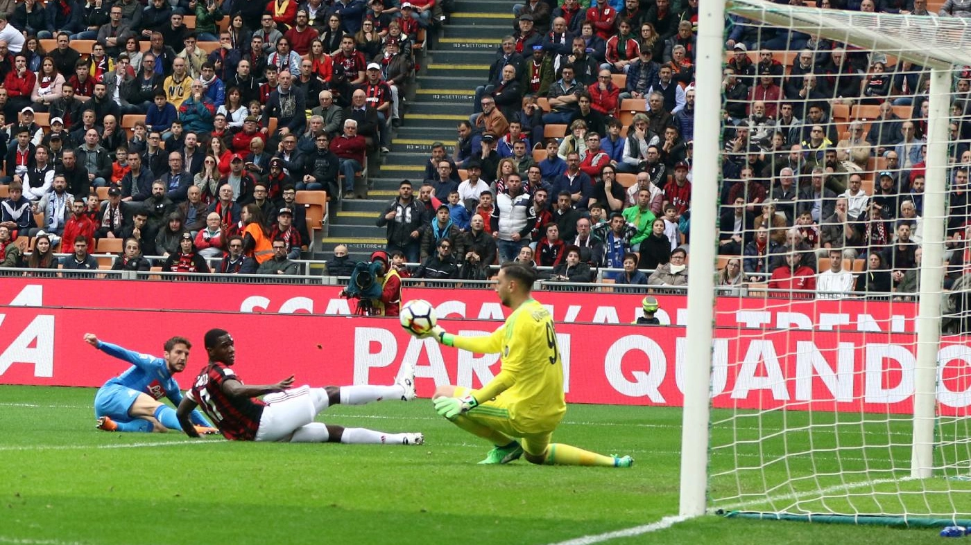 Milan e Napoli fanno 0-0 e rischiano di dire addio ai propri sogni