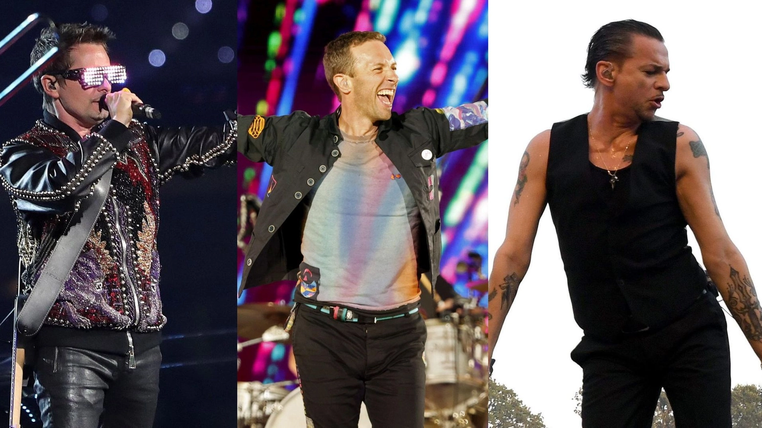 Dai Muse ai Coldplay e ai Depeche Mode: sarà un 2023 all'insegna dei grandi live (Ansa)