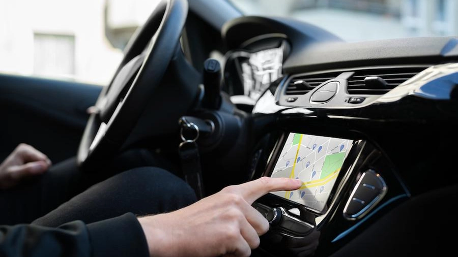 Sistema GPS sulle automobili
