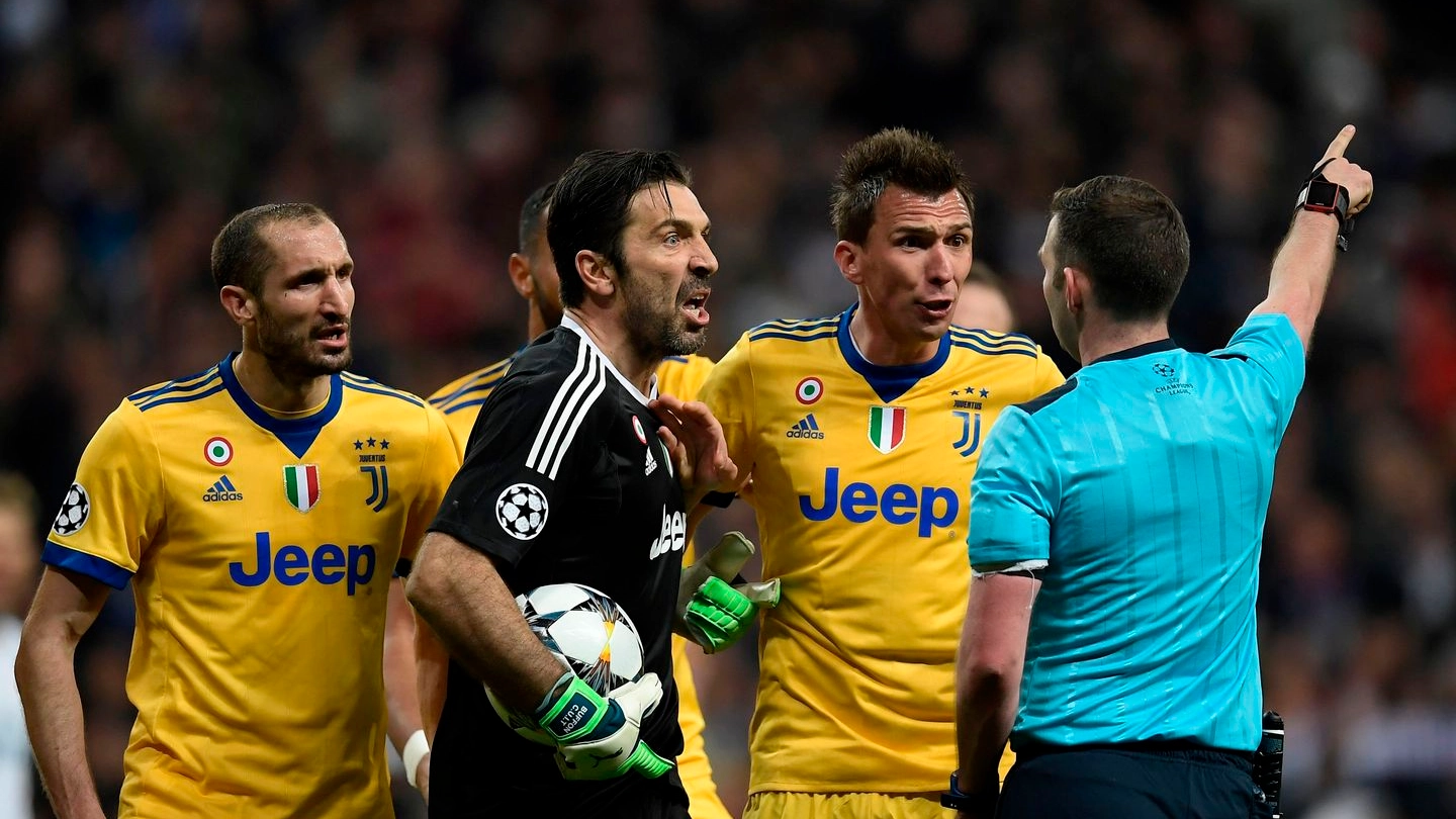 Juventus-Real Madrid, la rabbia di Buffon (Afp)