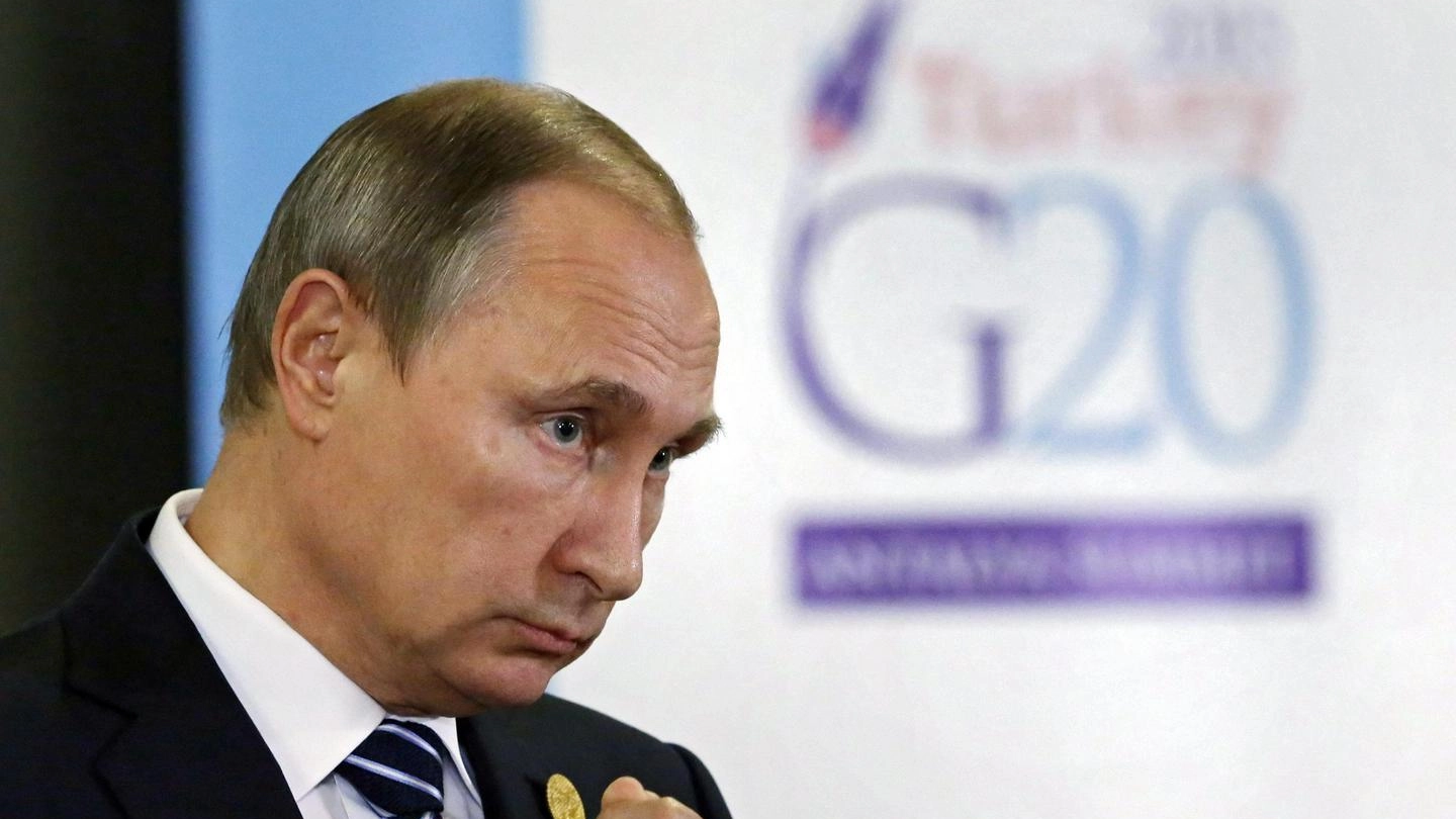 Vladimir Putin al G20 (Ansa)