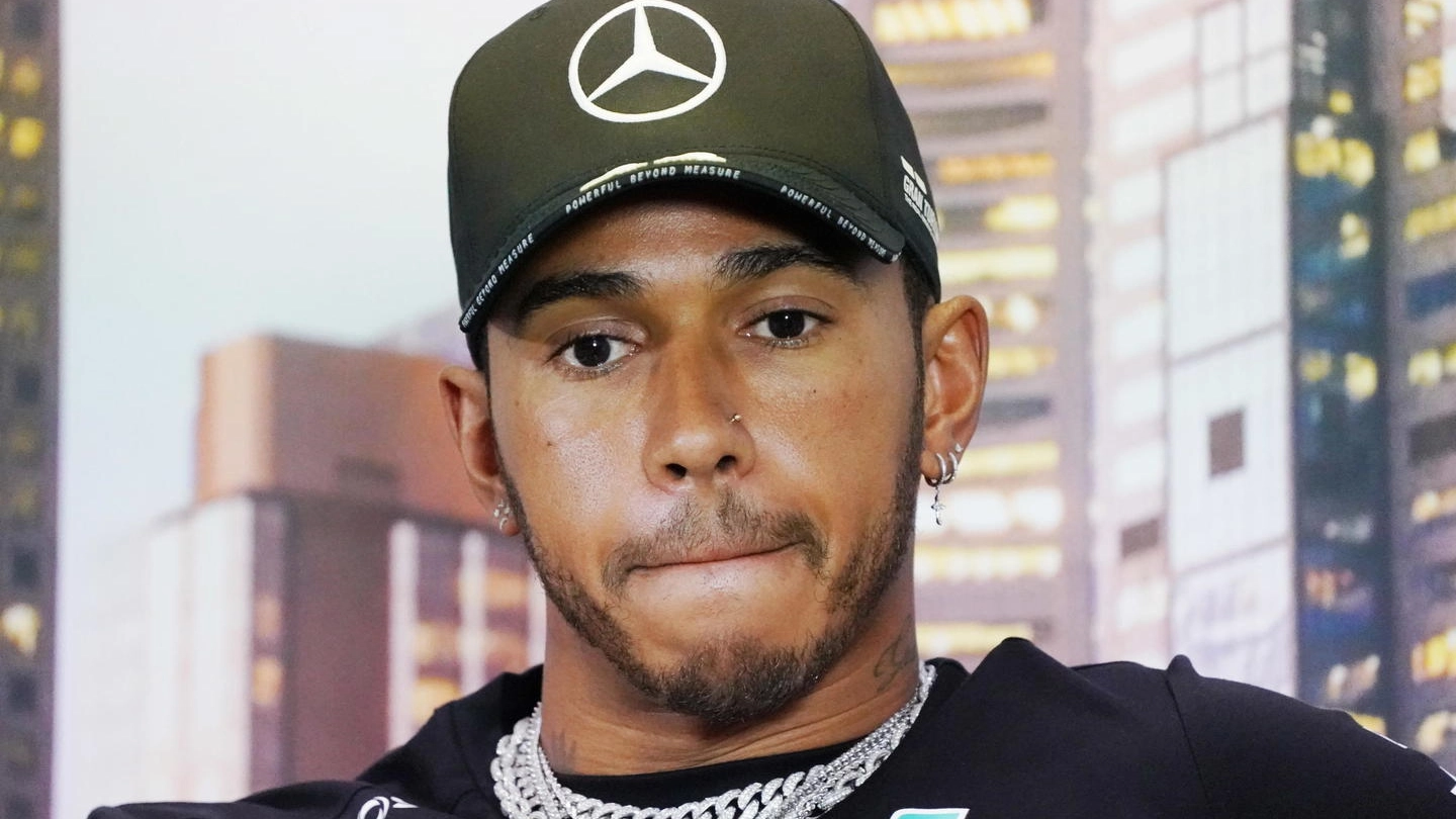  Lewis Hamilton a Melbourne: "Scioccato di essere qui" (Ansa)