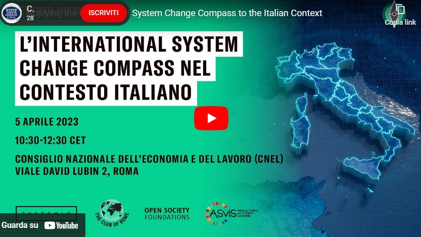 L'international system change compass nel contesto italiano