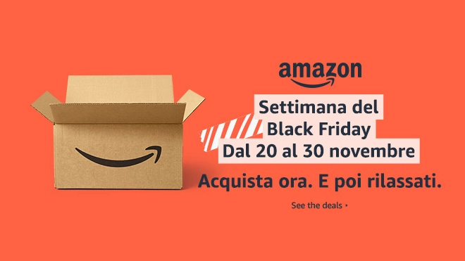 Amazon settimana del Black Friday
