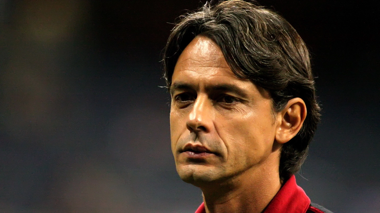 Il tecnico del Milan Filippo Inzaghi (lapresse)