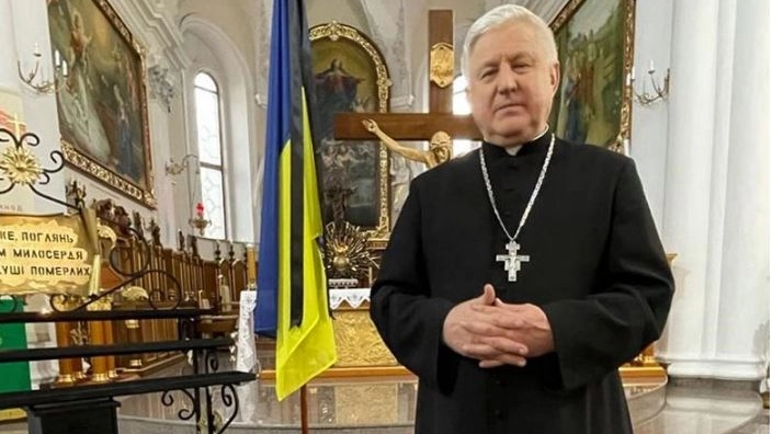 Il vescovo di Odessa Stanislav Šyrokoradjuk