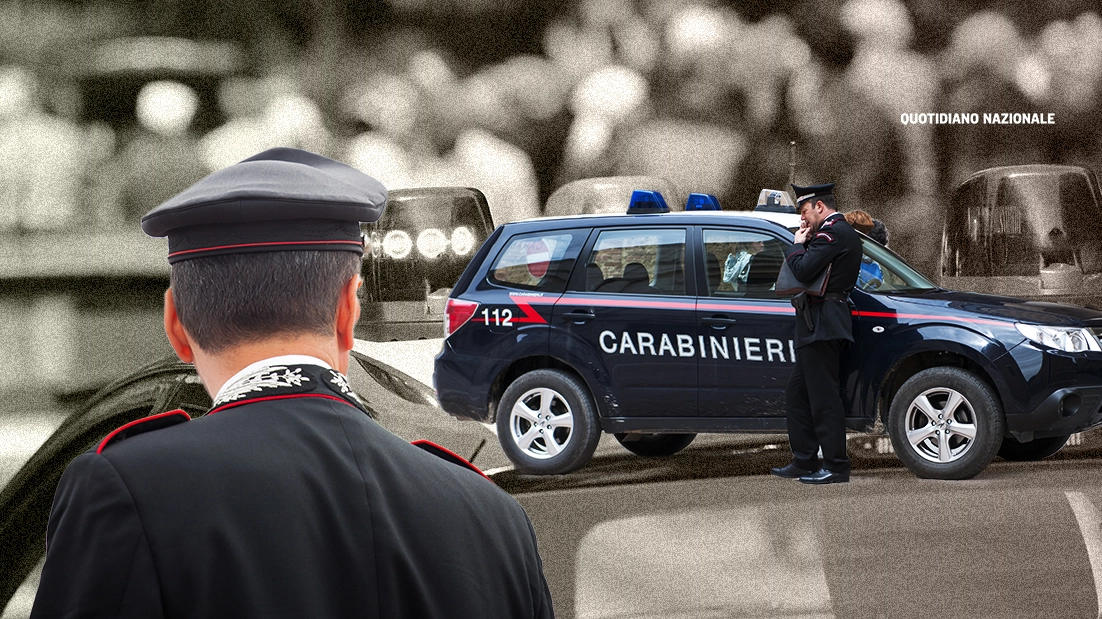 La donna ha sputato addosso ai carabinieri intervenuti in hotel