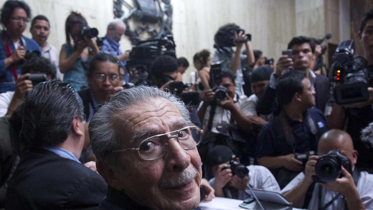 Efrain Rios Montt, ex dittatore del Guatemala (Ansa)