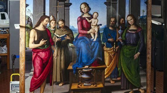 La storia di Fano si lega al Perugino con la Pala di Durante