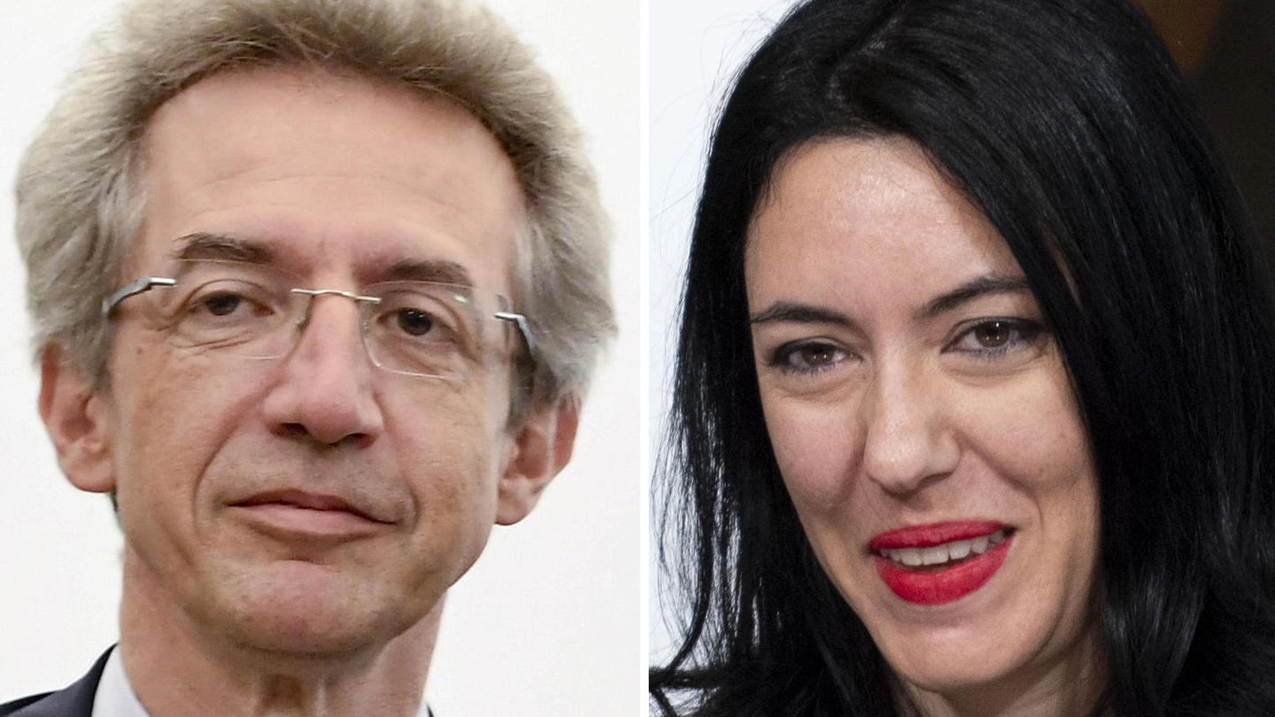 I nuovi ministri Gaetano Manfredi e Lucia Azzolina (Ansa)