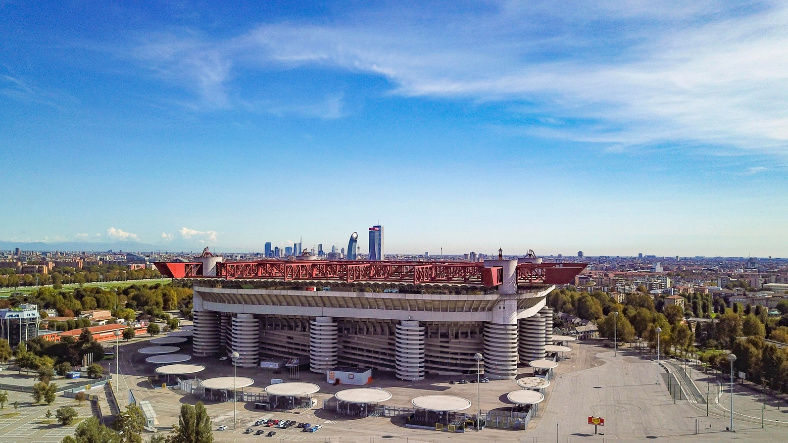 Lo stadio San Siro di Milano