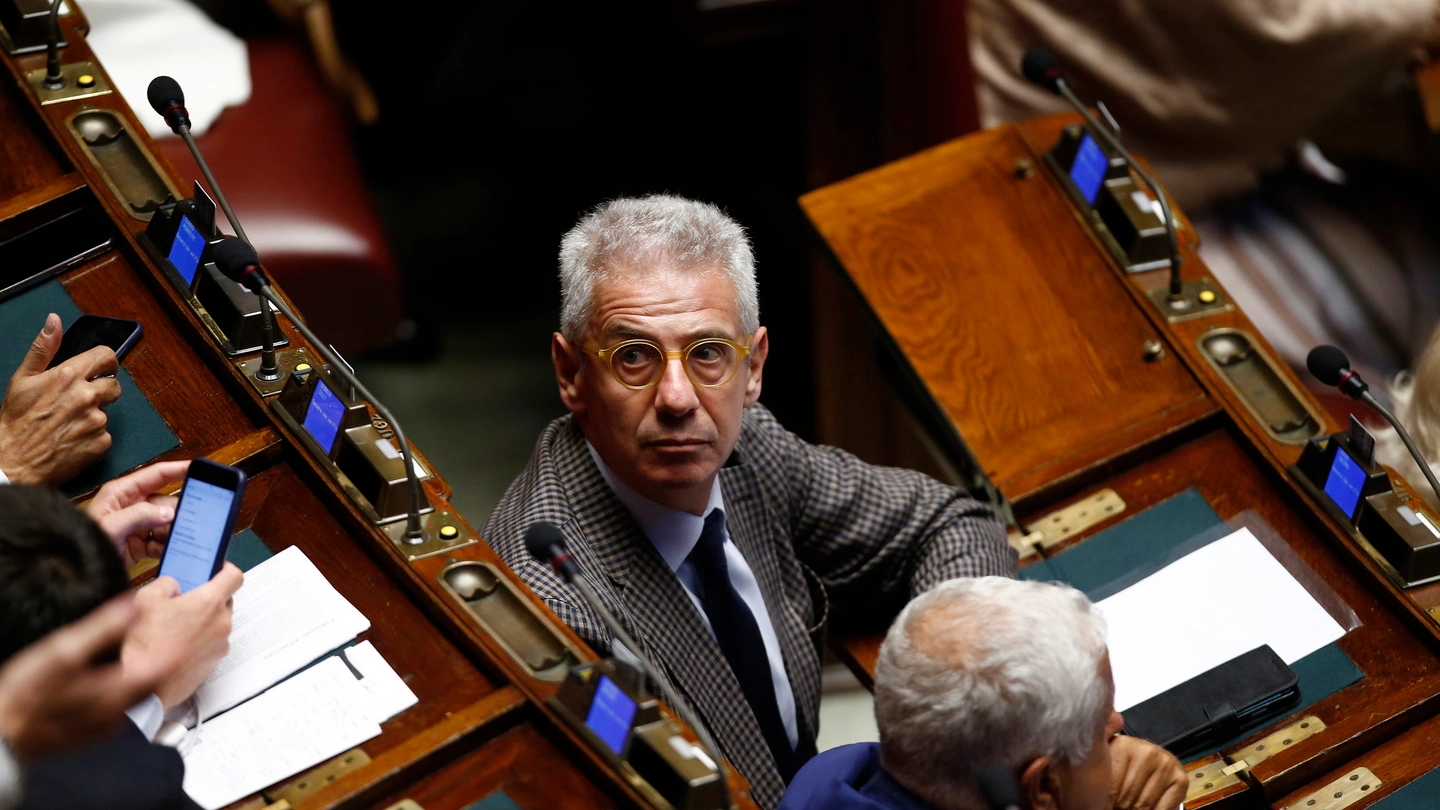 Diego Sozzani di Forza Italia alla Camera dei deputati (Lapresse)