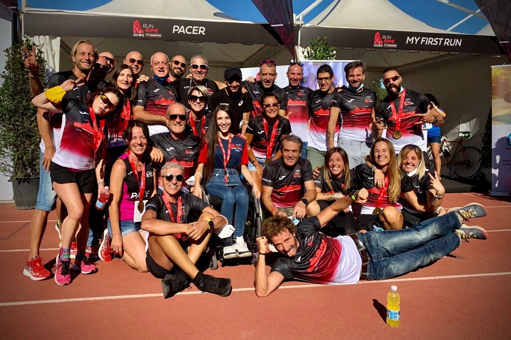 Il team della 26esima edizione della Acea Run Rome The Marathon