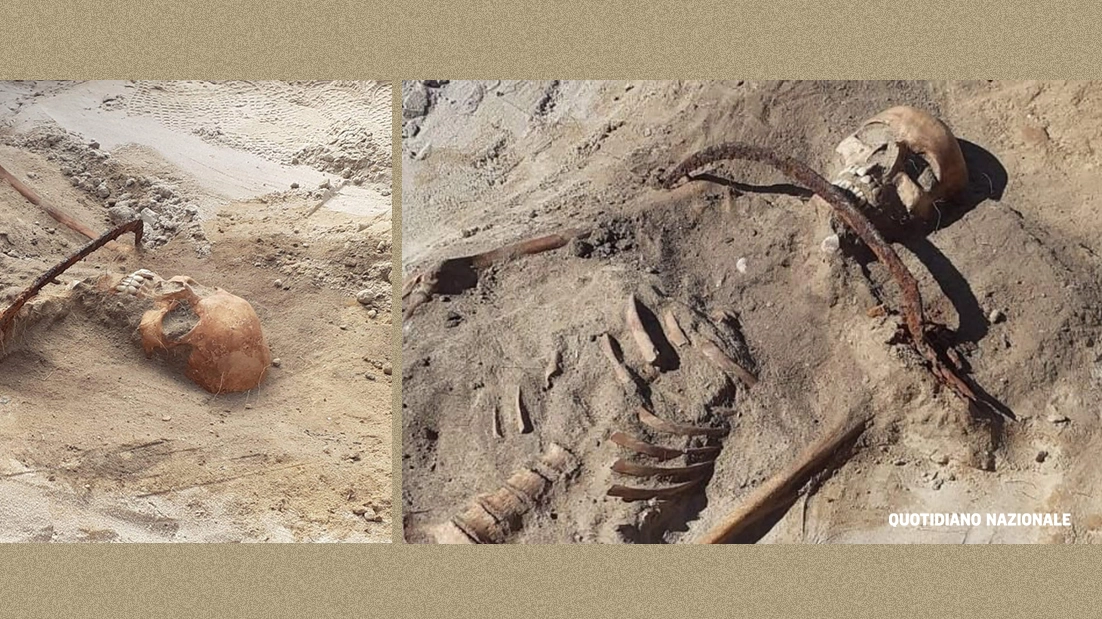 Lo scheletro della vampira scoperto in Polonia