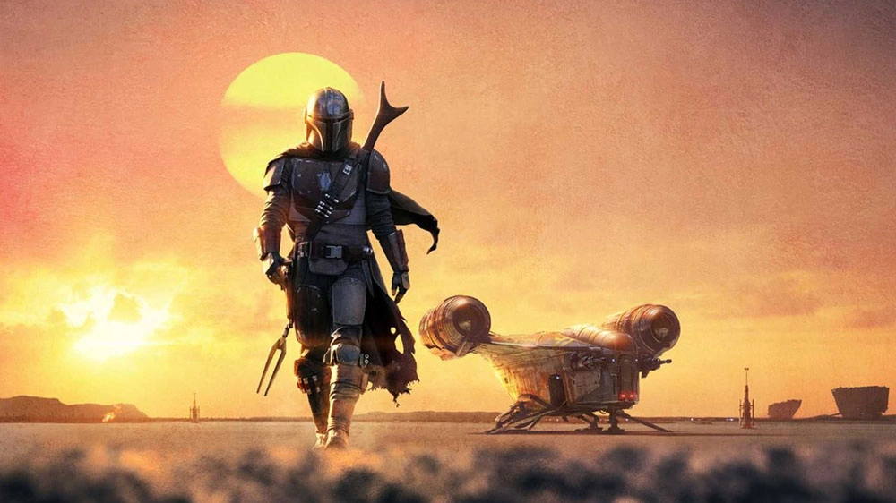 Dettaglio del poster di 'The Mandalorian' - Foto: Lucasfilm/Disney