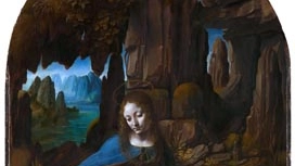 La Vergine delle Rocce di Leonardo  da Vinci (National Gallery di Londra). 