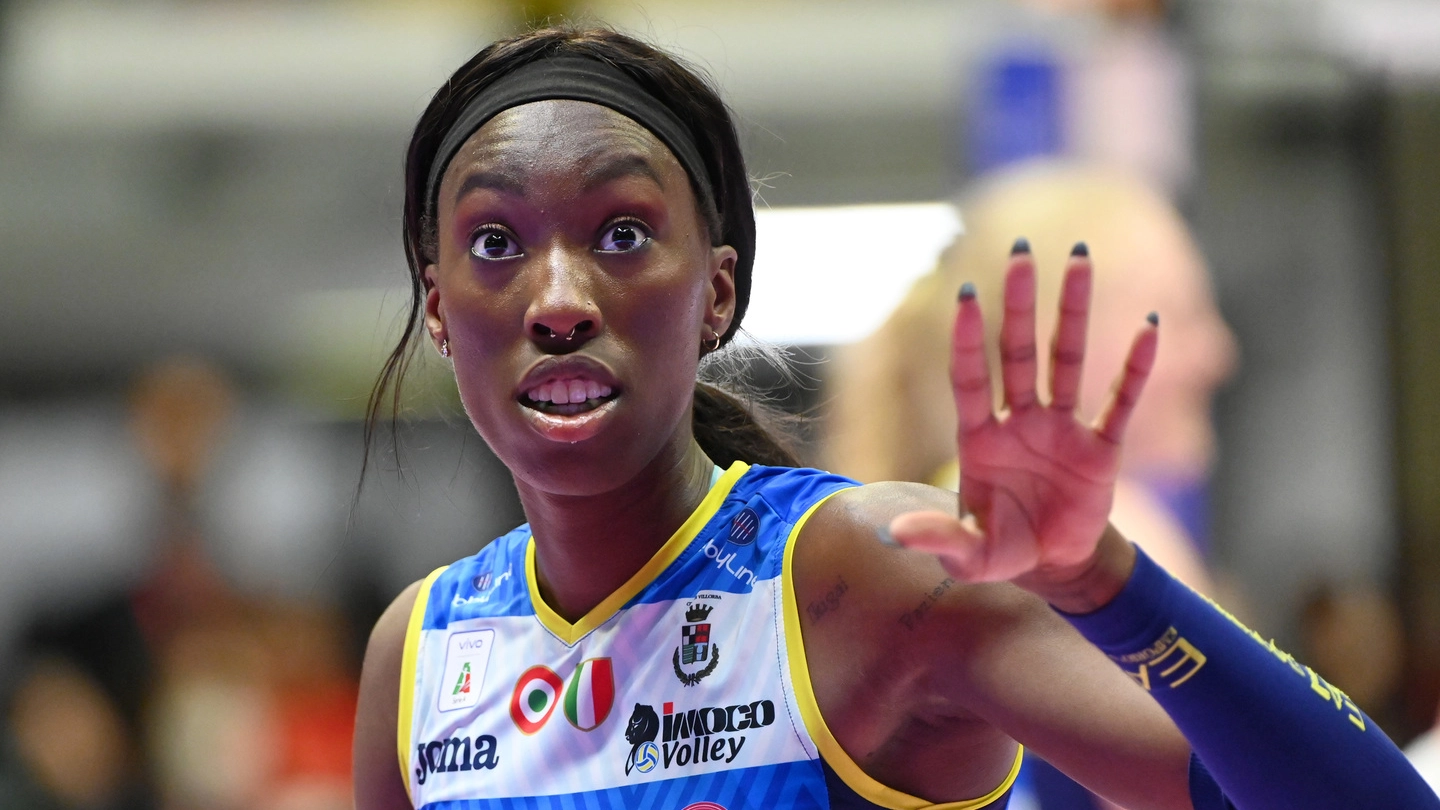 Paola Egonu (24 anni), campionessa di pallavolo nata a Cittadella da genitori nigeriani