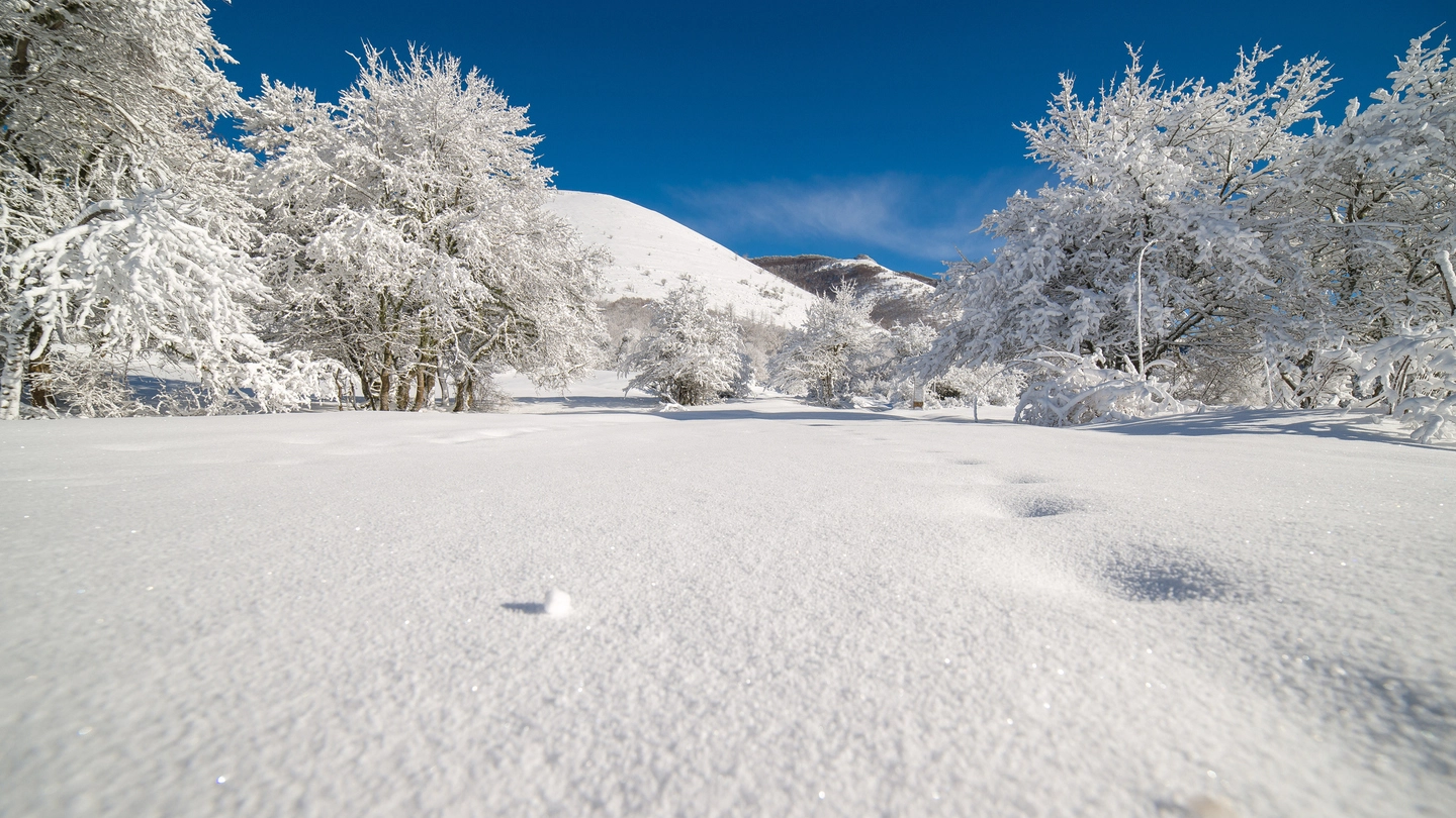 Meteo, un po' di neve mercoledì sull'Appennino (foto d'archivio iStock)