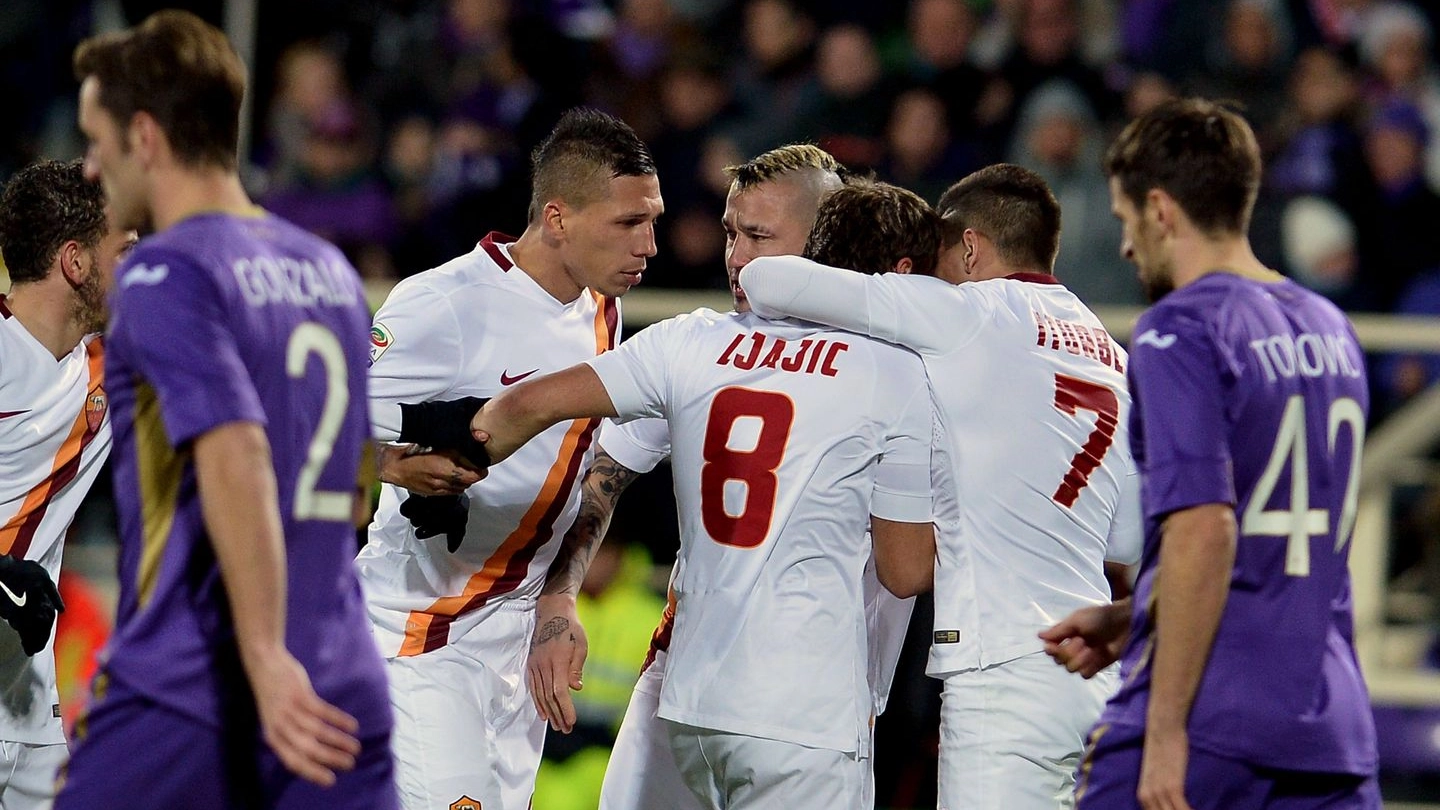 Ljajic in gol contro la Fiorentina (Afp)