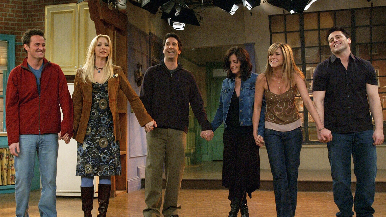 I protagonisti di Friends, un gruppo di amici che convive come una famiglia