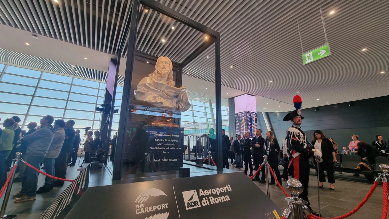 Aeroporto di Fiumicino: l'inaugurazione della nuova area dopo gli interventi di restyling