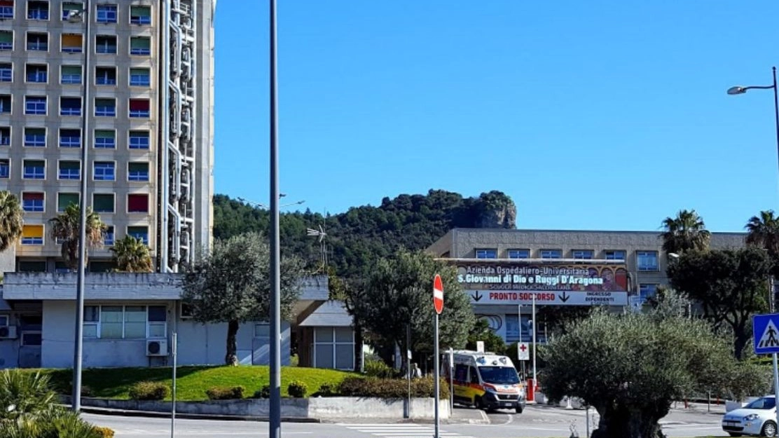 Il pronto soccorso dell'ospedale "Santa Maria Incoronata dell'Olmo" di Cava de' Tirreni 